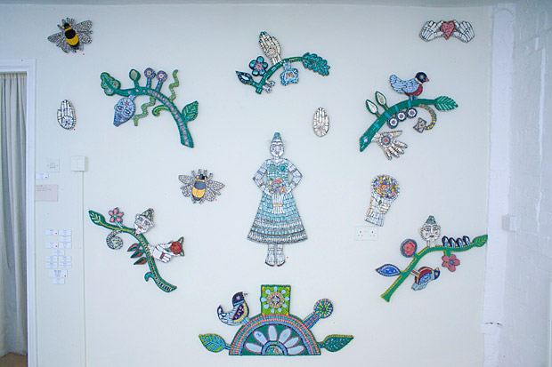  Installation from 'Blue above The Trees'