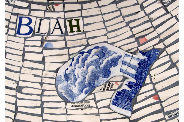 'Unswept Floor' detail - Paul Scott.