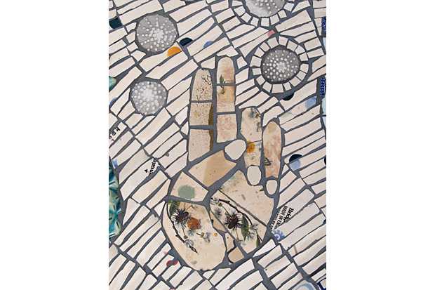 'Unswept Floor' detail - Stephen Dixon